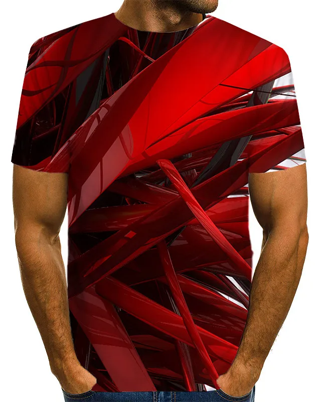 Men's EU / US Size Abstract Graphic Print T-shirt Street chic Exaggerated Daily Casual Round Neck Blushing Pink / Red / Green
Men's EU / US Size Abstract Graphic Print T-shirt Street chic Exaggerated Daily Casual Round Neck Blushing Pink / Red / Green