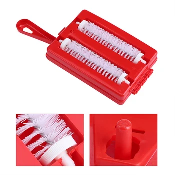 Handheld Carpet Table Crumb Sweeper Plastic Dual Brush Cleaner Collector Roller Home Cleaning Tools Random Color 1PC
Handheld Carpet Table Crumb Sweeper Plastic Dual Brush Cleaner Collector Roller Home Cleaning Tools Random Color 1PC