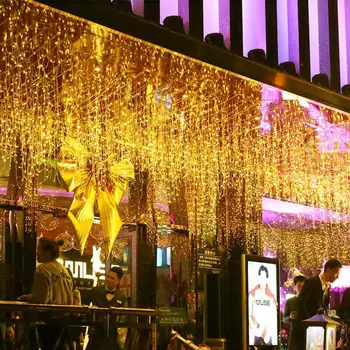 5M Christmas String Lights Droop 0.4-0.6m Garden Street Outdoor Decorative Fairy Light LED Curtain Icicle Garland String Lights
5M Christmas String Lights Droop 0.4-0.6m Garden Street Outdoor Decorative Fairy Light LED Curtain Icicle Garland String Lights