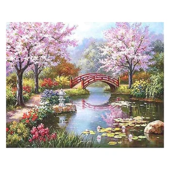 DIY Paint By Numbers Canvas Oil Painting Kit For Kids & Adults 40 x 50cm Drawing Paintwork Sakura-with Frame
DIY Paint By Numbers Canvas Oil Painting Kit For Kids & Adults 40 x 50cm Drawing Paintwork Sakura-with Frame