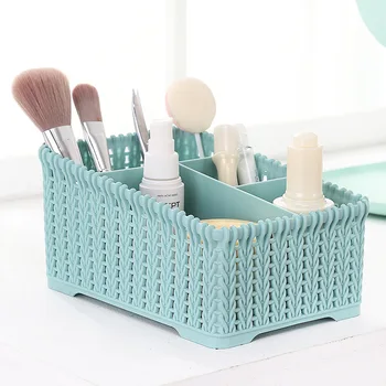 Plastic Desktop Storage Box Large Seperated Rattan Office Sundries Storage Cosmetics Remote Control Storage Rack Fruit Basket
Plastic Desktop Storage Box Large Seperated Rattan Office Sundries Storage Cosmetics Remote Control Storage Rack Fruit Basket