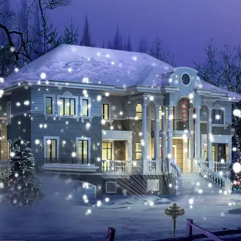 Christmas Snowflake Laser Light Snowfall Projector IP65 Moving Snow Outdoor Garden Laser Projector Lamp For New Year Party
Christmas Snowflake Laser Light Snowfall Projector IP65 Moving Snow Outdoor Garden Laser Projector Lamp For New Year Party
