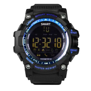 EX16 Outdoor Waterproof Phone Reminder Pedometer Bluetooth Smart Watch Bracelet Outdoor Waterproof Phone Reminder
EX16 Outdoor Waterproof Phone Reminder Pedometer Bluetooth Smart Watch Bracelet Outdoor Waterproof Phone Reminder