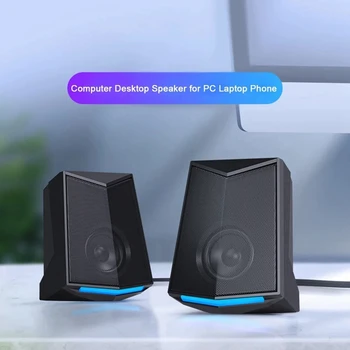 V-115 Computer Desktop Speaker o 2.0 Sound Channel Stereo Sound 3W Output Power USB Mini Portable Subwoofer for PC Laptop Ph
V-115 Computer Desktop Speaker o 2.0 Sound Channel Stereo Sound 3W Output Power USB Mini Portable Subwoofer for PC Laptop Ph
