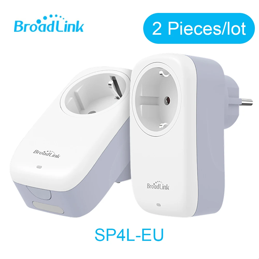 2 Pieces/Lot BroadLink SP4L-EU Plug WiFi 16A Power Outlet with Dimmable Smart Night Light Alexa Google Home Voice Siri Control
2 Pieces/Lot BroadLink SP4L-EU Plug WiFi 16A Power Outlet with Dimmable Smart Night Light Alexa Google Home Voice Siri Control