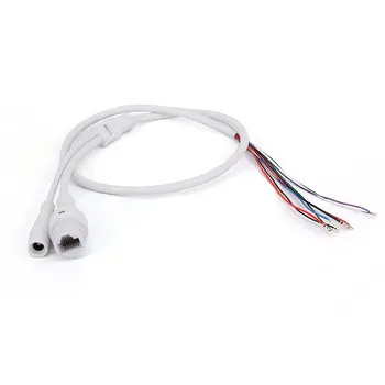 CCTV Network Cable RJ45 + DC Female Power 5.5x2.1mm For IP Camera PCB Module cable 70cm
CCTV Network Cable RJ45 + DC Female Power 5.5x2.1mm For IP Camera PCB Module cable 70cm