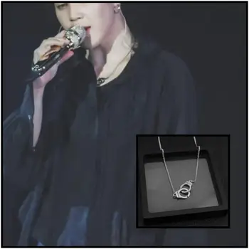 KPOP Necklace Bangtan Boys Jimin Handcuffs Pendant Chain Choker Necklace Men Women stainless steel Jewelry Collier
KPOP Necklace Bangtan Boys Jimin Handcuffs Pendant Chain Choker Necklace Men Women stainless steel Jewelry Collier