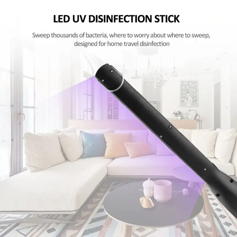 Latest Portable Sterilize UV-C Light Germicidal UV Lamp Home Handheld Disinfection Deodor kill Mites
Latest Portable Sterilize UV-C Light Germicidal UV Lamp Home Handheld Disinfection Deodor kill Mites