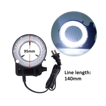 New Microscope LED Ring Light Illuminator Lamp For Microscope Excellent Circle Light Industrial microscope camera light source
New Microscope LED Ring Light Illuminator Lamp For Microscope Excellent Circle Light Industrial microscope camera light source