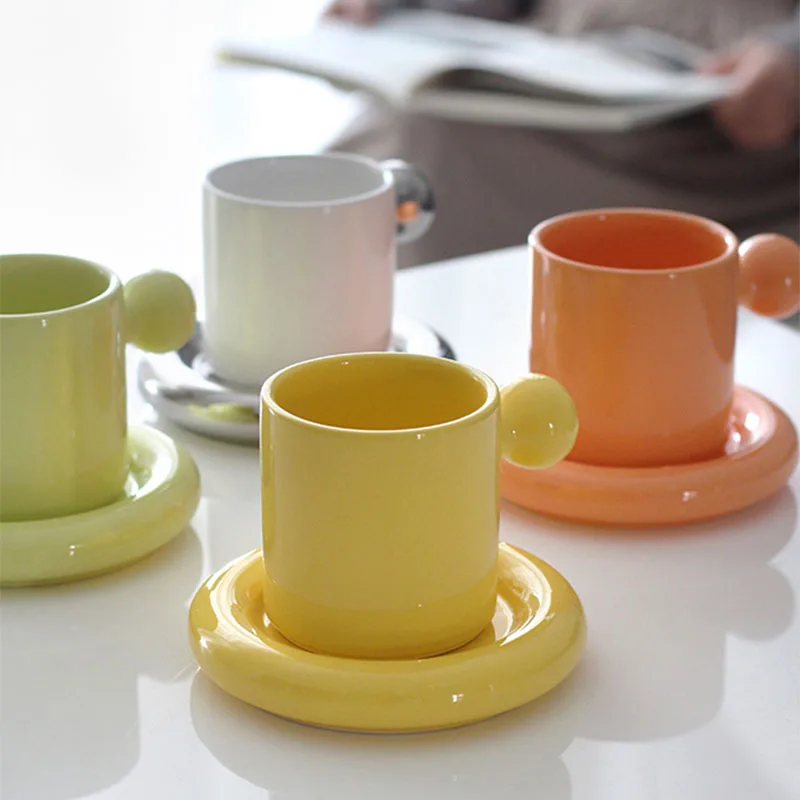 Coffee Cup Mug Breakfast Milk Cups Office Water Drinkware Colorful Mugs Colourful Tazas 컵 Home Kitchen Dormitory Best Gift Кружк
Coffee Cup Mug Breakfast Milk Cups Office Water Drinkware Colorful Mugs Colourful Tazas 컵 Home Kitchen Dormitory Best Gift Кружк