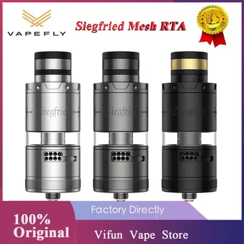 Original Vapefly Siegfried Mesh RTA Tank Atomizer 7ML Capacity & Ni80 Kal Mesh Coil Vaporizer Fit Siegfried Tube E-cig Vape Mod
Original Vapefly Siegfried Mesh RTA Tank Atomizer 7ML Capacity & Ni80 Kal Mesh Coil Vaporizer Fit Siegfried Tube E-cig Vape Mod
