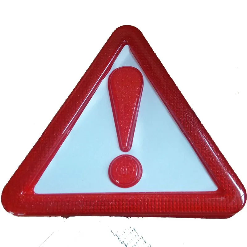Small Tripod Warning Sign Bumper Reflective Small Triangle Reflector Plastic Triangular Reply Reflective
Small Tripod Warning Sign Bumper Reflective Small Triangle Reflector Plastic Triangular Reply Reflective