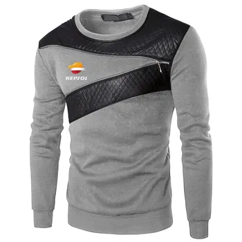 Motorcycle Cycling riding Fashion round neck for repsol sweater men with zipper decoration coat motorsport Mens clothes
Motorcycle Cycling riding Fashion round neck for repsol sweater men with zipper decoration coat motorsport Mens clothes