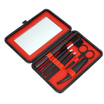 Eyebrow Kit Pencil Eyebrow Razor Set Brush Eyebrow Tweezers Eyebrow Comb Eyebrow Scissors Eyelash Tools for Men and Women 7PCS/S
Eyebrow Kit Pencil Eyebrow Razor Set Brush Eyebrow Tweezers Eyebrow Comb Eyebrow Scissors Eyelash Tools for Men and Women 7PCS/S