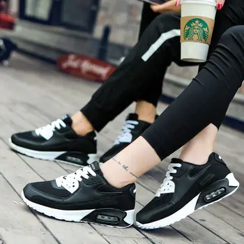Air cushion shoes woman Brand Running shoes men zapatos de mujer sneakers men scarpe donna sport shoes woman couple size 36-47 
Air cushion shoes woman Brand Running shoes men zapatos de mujer sneakers men scarpe donna sport shoes woman couple size 36-47