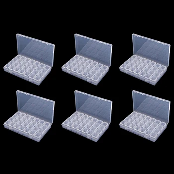 6 Packs 168 Slots Transparent Clear Storage Box with Caps Lid Design Clear Containers Round Plastic Organizer Case
6 Packs 168 Slots Transparent Clear Storage Box with Caps Lid Design Clear Containers Round Plastic Organizer Case