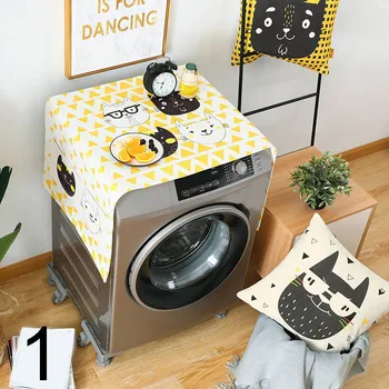 Fridge Dust Cover with Storage Bags Washing Machine Refrigerator Thicken Cotton Linen Top Cover @LS
Fridge Dust Cover with Storage Bags Washing Machine Refrigerator Thicken Cotton Linen Top Cover @LS