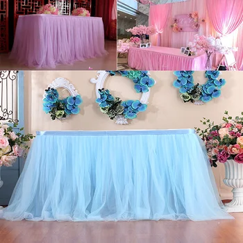 Newly Tulle Table Skirt Gold Brim 3 Layer Round or Rectangle Tables Mesh Table Skirting Fluffy Elegant TE889
Newly Tulle Table Skirt Gold Brim 3 Layer Round or Rectangle Tables Mesh Table Skirting Fluffy Elegant TE889