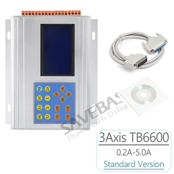 SAVEBASE CNC Router Lathe High Integrated 3Axis TB6600HG Stepping Motor Driver Box Set 5A
SAVEBASE CNC Router Lathe High Integrated 3Axis TB6600HG Stepping Motor Driver Box Set 5A