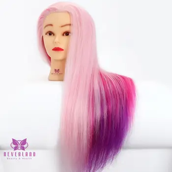 24 " Colorful Hairdressing Cosmetology Salon Mannequin Head Manikin Training Head with Synthentic Fiber Hair + Clamp
24 " Colorful Hairdressing Cosmetology Salon Mannequin Head Manikin Training Head with Synthentic Fiber Hair + Clamp