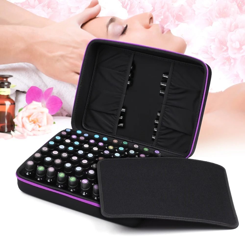 Essential Oil Case 70 Bottles 15ml Perfume Oil Essential Oil Box Carrying Holder Nail Polish Storage Bag Organizer Container
Essential Oil Case 70 Bottles 15ml Perfume Oil Essential Oil Box Carrying Holder Nail Polish Storage Bag Organizer Container
