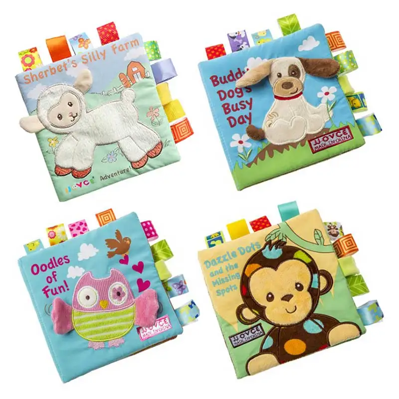 1pc Tear not rotten three-dimensional cloth book Animal style cloth baby books Baby early education toys brain game learning toy
1pc Tear not rotten three-dimensional cloth book Animal style cloth baby books Baby early education toys brain game learning toy