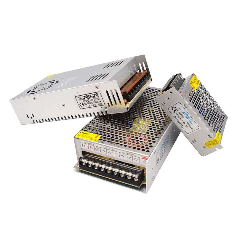 AC DC Switching Power Supply 5V 36V 48V High Voltage LED Transformer AC 220V/110V TO DC 5V 36V 48V 3A 5A 6.5A 7.5A 10A 20A 30A
AC DC Switching Power Supply 5V 36V 48V High Voltage LED Transformer AC 220V/110V TO DC 5V 36V 48V 3A 5A 6.5A 7.5A 10A 20A 30A