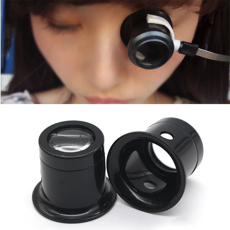 Black Magnifying Lens Loupe ABS 10x Repair Tools Watch Microscope Jewelry Testing Instrument Tube Magnifier Glass Mirror
Black Magnifying Lens Loupe ABS 10x Repair Tools Watch Microscope Jewelry Testing Instrument Tube Magnifier Glass Mirror