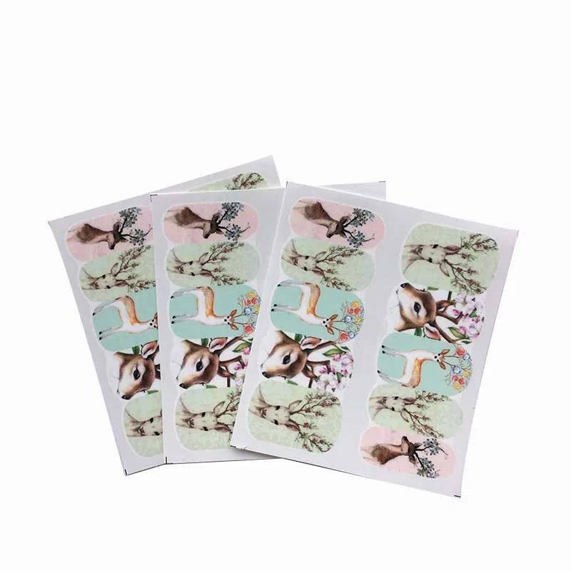 Elk Pattern Nail Decoration for Manicure Watermark Nail Sticker Sika Deer Designs Transfer Water Decal Nail Art A17
Elk Pattern Nail Decoration for Manicure Watermark Nail Sticker Sika Deer Designs Transfer Water Decal Nail Art A17