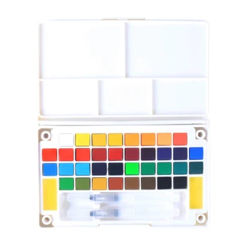1 Set Watercolor Paintings Set Non-toxic Portable 36 Colors Field Sketch Watercolor Kit for Artist Kid Beginner Students
1 Set Watercolor Paintings Set Non-toxic Portable 36 Colors Field Sketch Watercolor Kit for Artist Kid Beginner Students