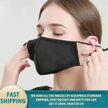 Pm2.5 Cotton Mask Anti Dust Air Pollution Haze Activated Carbon Filter Windproof Mouth Mask Protective Reusable Black Face Masks 
Pm2.5 Cotton Mask Anti Dust Air Pollution Haze Activated Carbon Filter Windproof Mouth Mask Protective Reusable Black Face Masks
