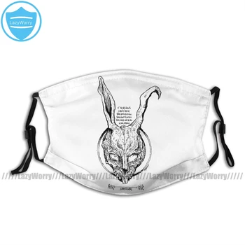

Scary Alien Mouth Face Mask Donnie Darko Facial Mask Adult with 2 Filters Kawai Funny Mask