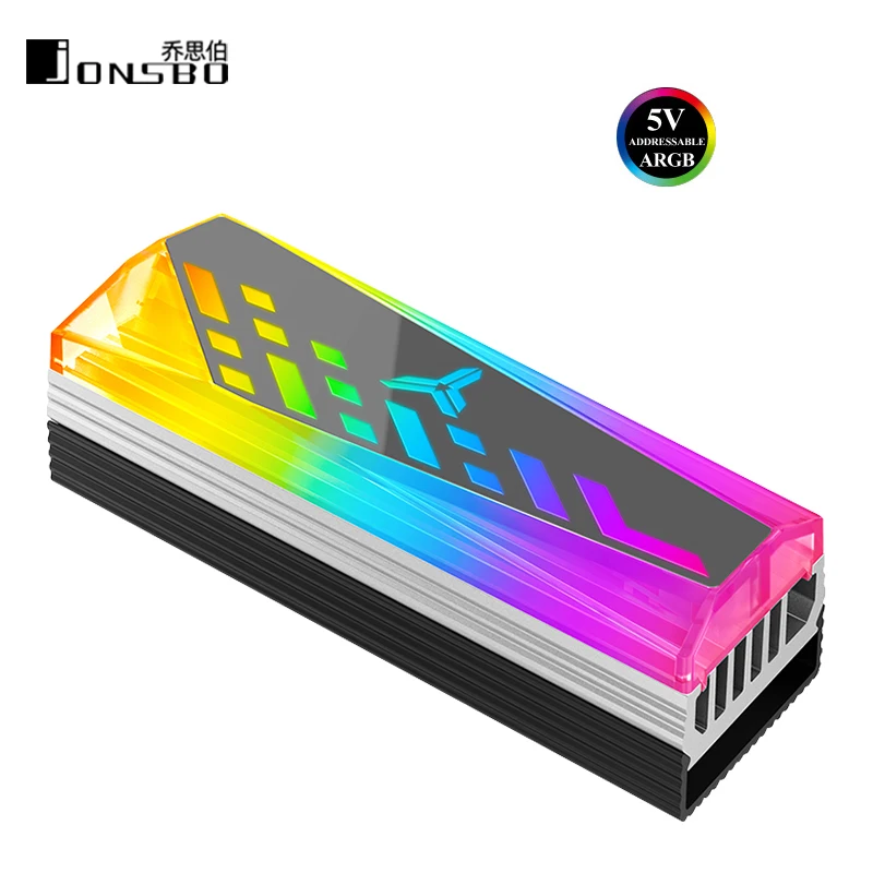 Jonsbo ARGB SSD Heatsink Cooler NVME NGFF M.2 2280 Solid State Hard Disk Radiator Heat Sink Passive Dissipation Aluminum Cooling
Jonsbo ARGB SSD Heatsink Cooler NVME NGFF M.2 2280 Solid State Hard Disk Radiator Heat Sink Passive Dissipation Aluminum Cooling