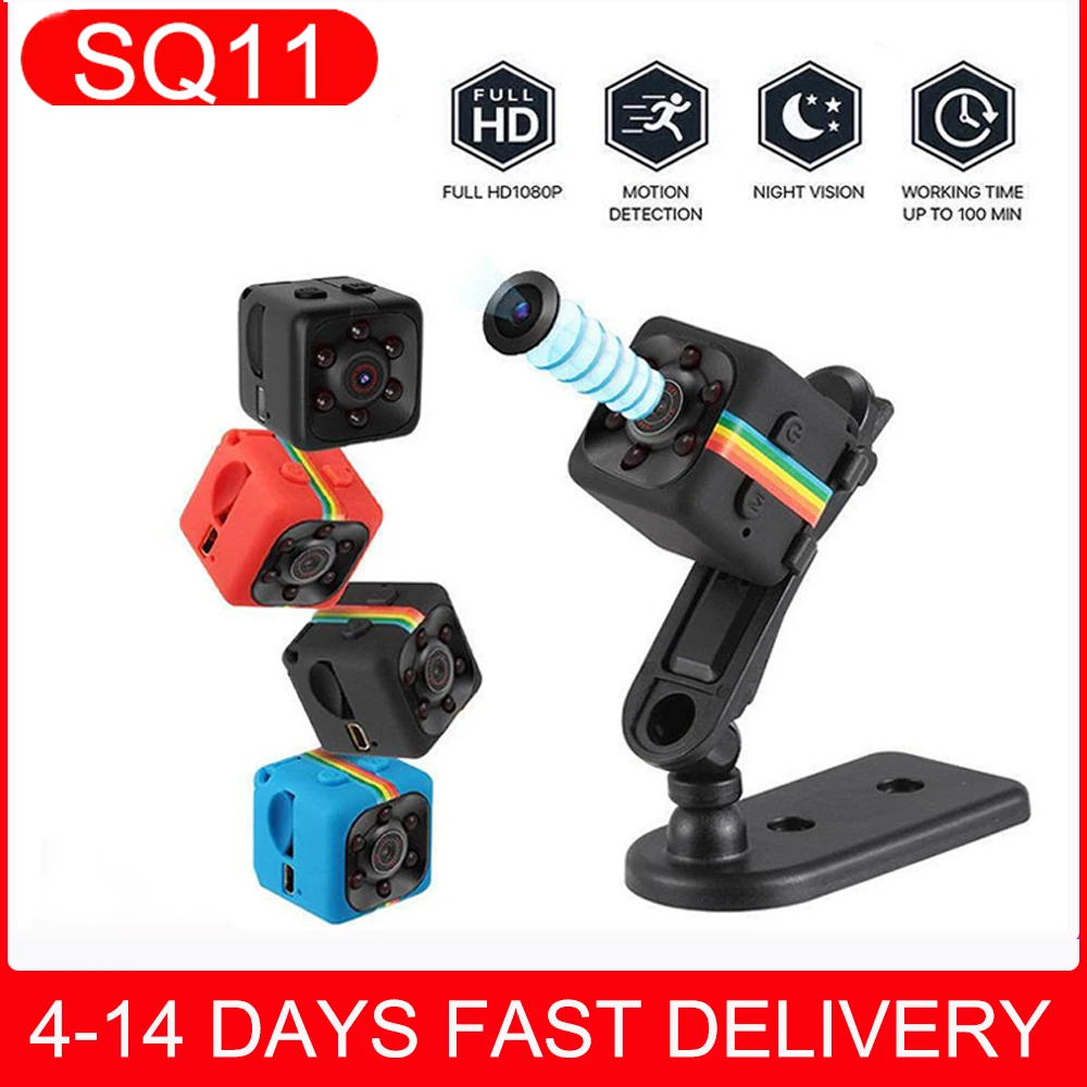 SQ11 Mini HD Camera corders Webcam 1080P Web Sport DV Sensor Night Vision Car DVR Camera Wide Angle Web Cam Camcorders
SQ11 Mini HD Camera corders Webcam 1080P Web Sport DV Sensor Night Vision Car DVR Camera Wide Angle Web Cam Camcorders