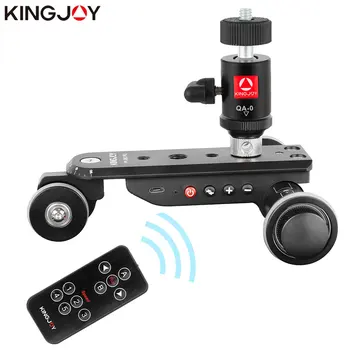 KINGJOY PPL-06SPRO Camera Slider Dolly Car Rail Systems Time Lapse Electric Motorized Dolly Car For Camera Phone Camcorder Dslr
KINGJOY PPL-06SPRO Camera Slider Dolly Car Rail Systems Time Lapse Electric Motorized Dolly Car For Camera Phone Camcorder Dslr
