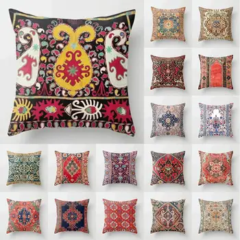 Bohemian Style Pillow Case Throw Cushion Cover for Sofa Car Bed Home Decor 
Bohemian Style Pillow Case Throw Cushion Cover for Sofa Car Bed Home Decor
