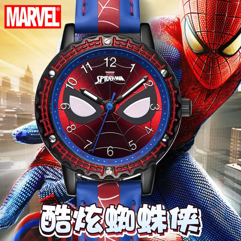 Authentic Disney Children's Watch Male Student Cartoon Style Spiderman Marvel Co-branded Cartoon Pointer Boy Electronic Watch
Authentic Disney Children's Watch Male Student Cartoon Style Spiderman Marvel Co-branded Cartoon Pointer Boy Electronic Watch