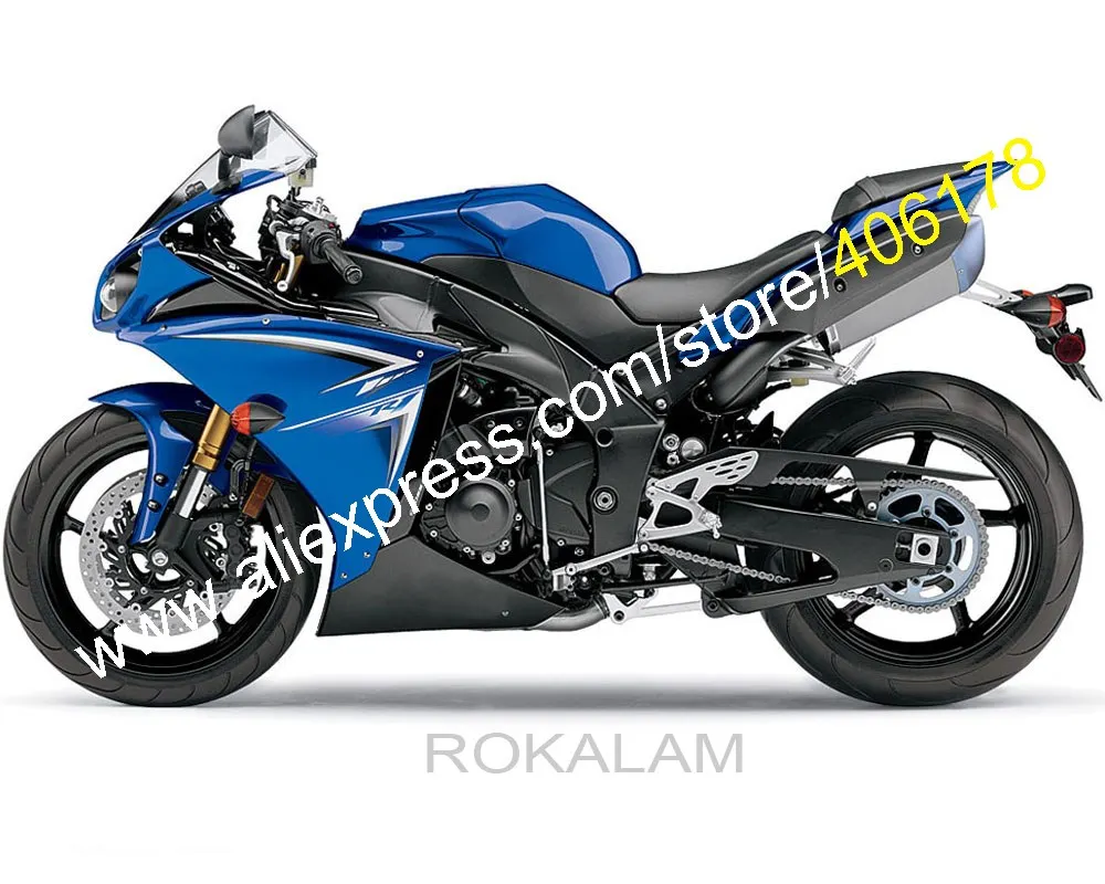Для Yamaha 2009 2010 2011 YZF-R YZF R1 YZFR1 09 10 11 YZF 1000 обтекатель цвет синий, черный; Большие размеры кузов Kit (литья под давлением)
Для Yamaha 2009 2010 2011 YZF-R YZF R1 YZFR1 09 10 11 YZF 1000 обтекатель цвет синий, черный; Большие размеры кузов Kit (литья под давлением)