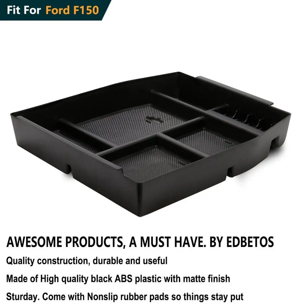 Center Console Organizer Insert Tray with ABS Materials Armrest Box Secondary Storage for Ford F150 2015 2016 2017
Center Console Organizer Insert Tray with ABS Materials Armrest Box Secondary Storage for Ford F150 2015 2016 2017