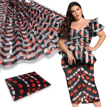 pure silk fabric organza fabric hot sale african wax print fabric 2+4yard organza ribbon silk for dress african fabric B2-D16
pure silk fabric organza fabric hot sale african wax print fabric 2+4yard organza ribbon silk for dress african fabric B2-D16