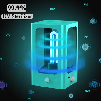 UV Light Sterilizer Smart Sensor Ultraviolet Sterilizer USB Ultraviolet Disinfection Light Quartz Lamp LED UVC Germicidal Lamp
UV Light Sterilizer Smart Sensor Ultraviolet Sterilizer USB Ultraviolet Disinfection Light Quartz Lamp LED UVC Germicidal Lamp
