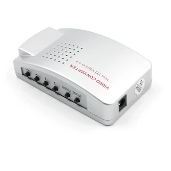 VGA to RCA Switch Box PC to TV AV Monitor Composite Video Converter Adapter Switch Box Composite for Computer Laptop PC
VGA to RCA Switch Box PC to TV AV Monitor Composite Video Converter Adapter Switch Box Composite for Computer Laptop PC