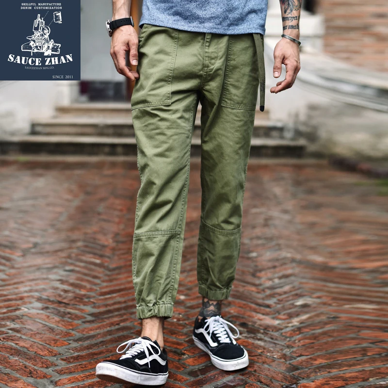 SauceZhan Autumn Beam Pants America Military CHINO Pants VINTAGE Ankle-Length Pants Men Pants Track Pants Mens Fall Fashion
SauceZhan Autumn Beam Pants America Military CHINO Pants VINTAGE Ankle-Length Pants Men Pants Track Pants Mens Fall Fashion