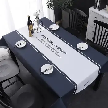 1 Pc Polyester Rectangular Tablecloth Waterproof Handmade Wedding Decoration For Table Reusable Table Cloths Dining Table Cover
1 Pc Polyester Rectangular Tablecloth Waterproof Handmade Wedding Decoration For Table Reusable Table Cloths Dining Table Cover