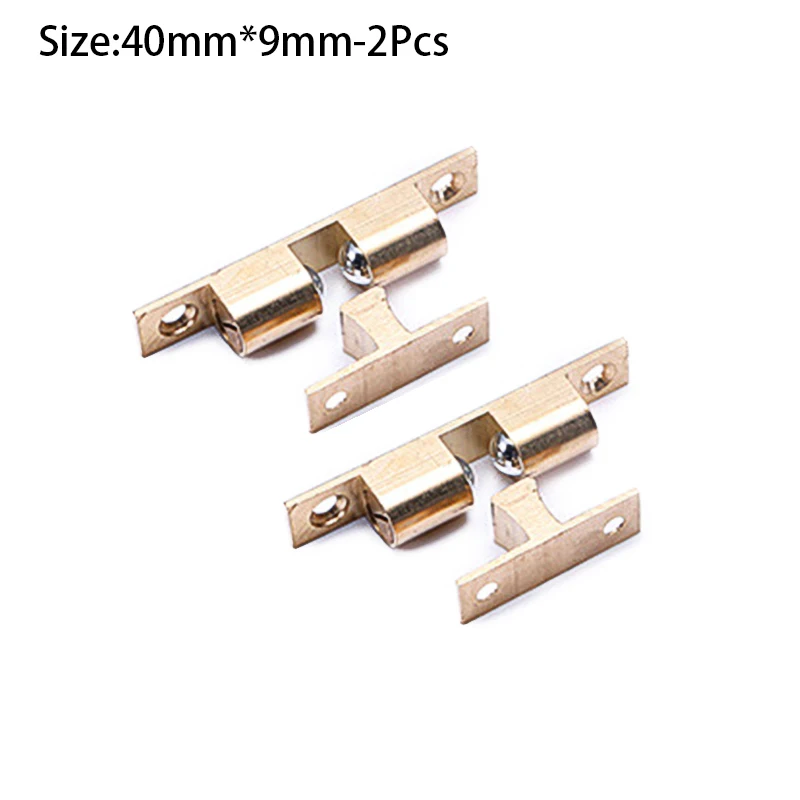 2 Set Copper Double Ball Latch Clip Lock Cabinet Door Catches Beads Hardware Accessories THIN889
2 Set Copper Double Ball Latch Clip Lock Cabinet Door Catches Beads Hardware Accessories THIN889