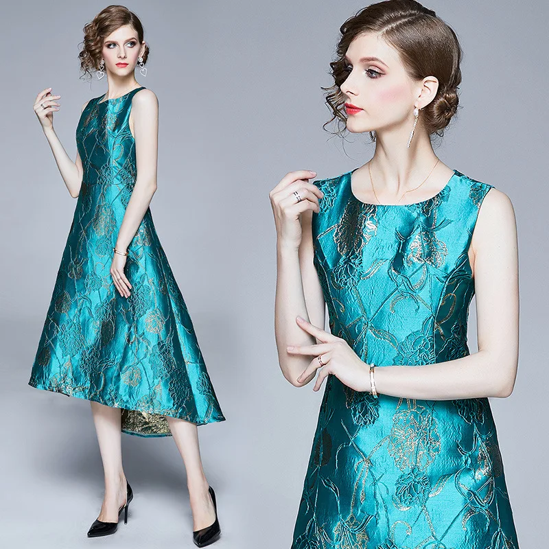 Large Austrian WOMEN'S Dress Early Spring New Style Crew Neck Elegant Debutante Irregular Jacquard Dress
Large Austrian WOMEN'S Dress Early Spring New Style Crew Neck Elegant Debutante Irregular Jacquard Dress