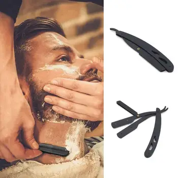Retro Shaving Razor Men Shaving Barber Tool Hair Razor Antique Black Folding Shaving Knife Stainless Steel Straight Razor Holder 
Retro Shaving Razor Men Shaving Barber Tool Hair Razor Antique Black Folding Shaving Knife Stainless Steel Straight Razor Holder