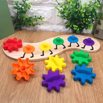 Puzzle Toy Auxiliary Educational Kids Children Develop Imagination Exercise Finger Flexibility Rotating Gear Games Gift
Puzzle Toy Auxiliary Educational Kids Children Develop Imagination Exercise Finger Flexibility Rotating Gear Games Gift