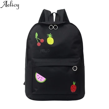 Aelicy Girl Backpack Women Multi Pocket Fruit Travel Backpack Waterproof Nylon Zipper Backpack Women's School Bag Mochilas
Aelicy Girl Backpack Women Multi Pocket Fruit Travel Backpack Waterproof Nylon Zipper Backpack Women's School Bag Mochilas