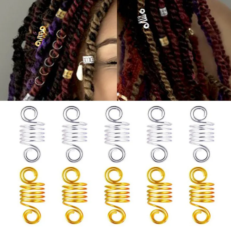 10PCS Adjustable Dreadlock Beads Tube Ring for Braids Hair Beads Braid Cuff Clip Spring Links Men Women Hair Styling Accessories
10PCS Adjustable Dreadlock Beads Tube Ring for Braids Hair Beads Braid Cuff Clip Spring Links Men Women Hair Styling Accessories